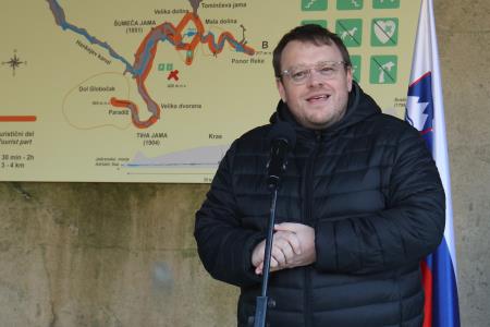 Ogled Škocjanskih jam s Štabom CZ za Notranjsko 12 Foto Ljubo Vukelič